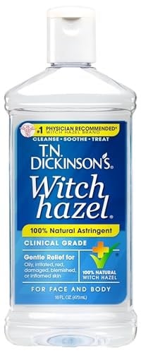 Dickinsons T.N. Büzücü, %100 Doğal, Cadı Hazel & Aloe, 16 Fl Oz