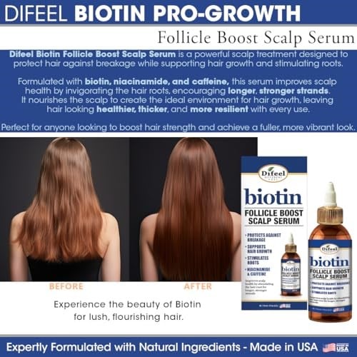 Difeel Biotin Saç Kökü Güçlendirici Saç Derisi Serumu 118ML, 21959051820