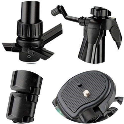Digipod Tr-682An, Foto/Video Tripod, Alüminyum Gövde, Siyah