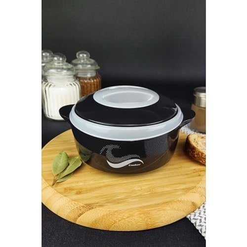 Digithome Paslanmaz Çelik Hazneli Yemek Termosu 500 Ml Siyah - CKR3148