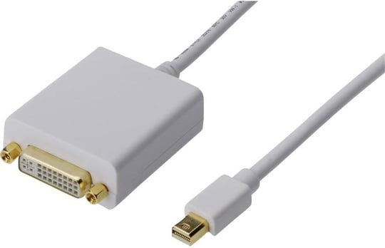 Digitus Assmann Ak-340406-001-W Displayport Adaptör Kablosu, Mini Dp - Dvi M/F, 0.15M, Dp 1.1A Uyumlu, Ce, Byz - Seçenekler: Full HD - mDPden DVIya, Ultra HD - DPden HDMIya...