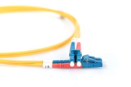 DIGITUS LWL Yama Kablosu OS2-2 m LC Fiberglas Kablo üzerinde SC - LSZH - Duplex Singlemode 09/125µ - 10 GBit/s - Sarı - Seçenekler: OS2 - LC/LC, OM4 - LC/LC