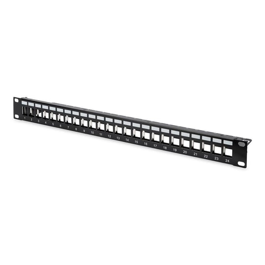 DIGITUS Professional Digitus DN-91411 24 Port 1U Rack Mount Patch Panel - Seçenekler: Cat 3 - Korumasız, Keystone - Korumalı, 25-Port...