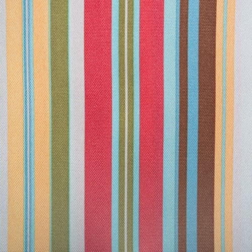 DII İç Mekan/Dış Mekan Masa Üstü Koleksiyonu Çoklu Kullanım, Makinede Yıkanabilir, Çizgili, Masa Örtüsü, 60x84, Yaz Baskısı