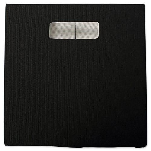 DII Katlanabilir Polyester Saklama Küpü, Katı, Hafif ve Dayanıklı, Küçük Kare, 28x28x28 cm, Siyah - Seçenekler: Small Square, 11x11x11