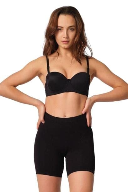 Dikişsiz Soft Kadın Bokser Külot 3000 Siyah S