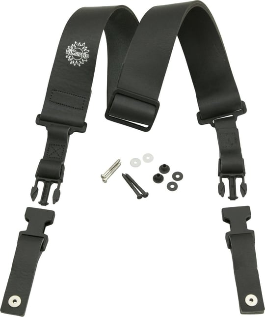 DiMarzio ClipLock Deluxe İtalyan Deri Kayış, 5 cm