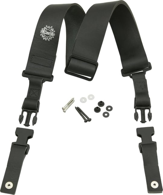 DiMarzio ClipLock Deluxe İtalyan Deri Kayış, 5 cm
