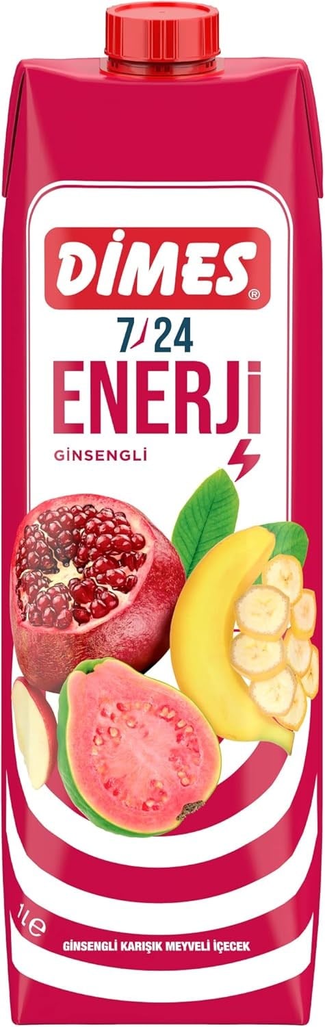 Dimes 7/24 Enerji Meyve Suyu, 1000ml