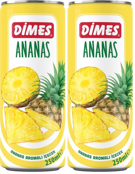 Dimes Ananas Aromalı Içecek 250 Mll (2 paketi)