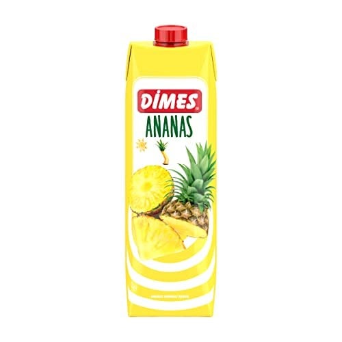 Dimes Ananas İçeceği%0-%10 Kutu 1000 ml