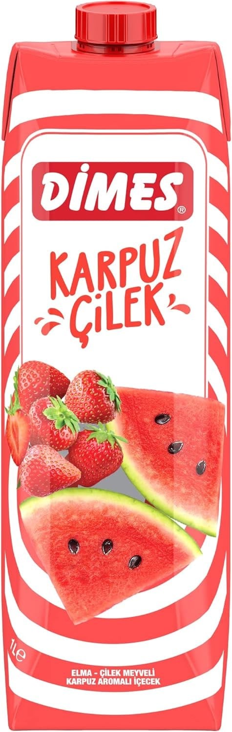 Dimes Karpuz Çilek İçeceği 1 L