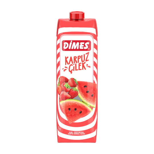 Dimes Karpuz Çilek İçeceği 1 L
