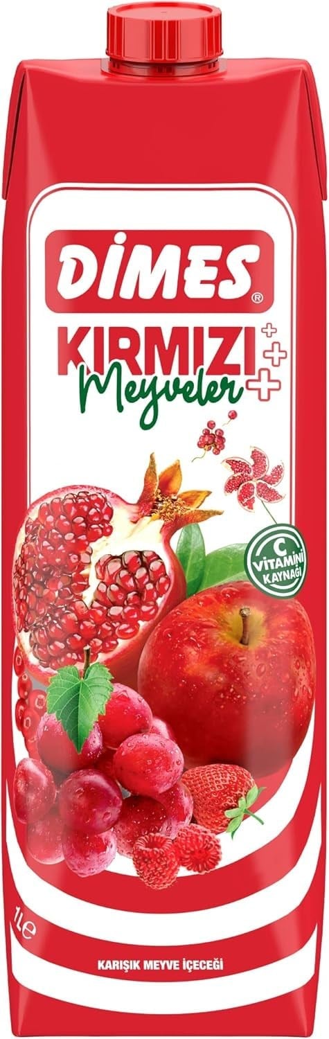 Dimes Kırmızı Karışık İçecek, 1000ml