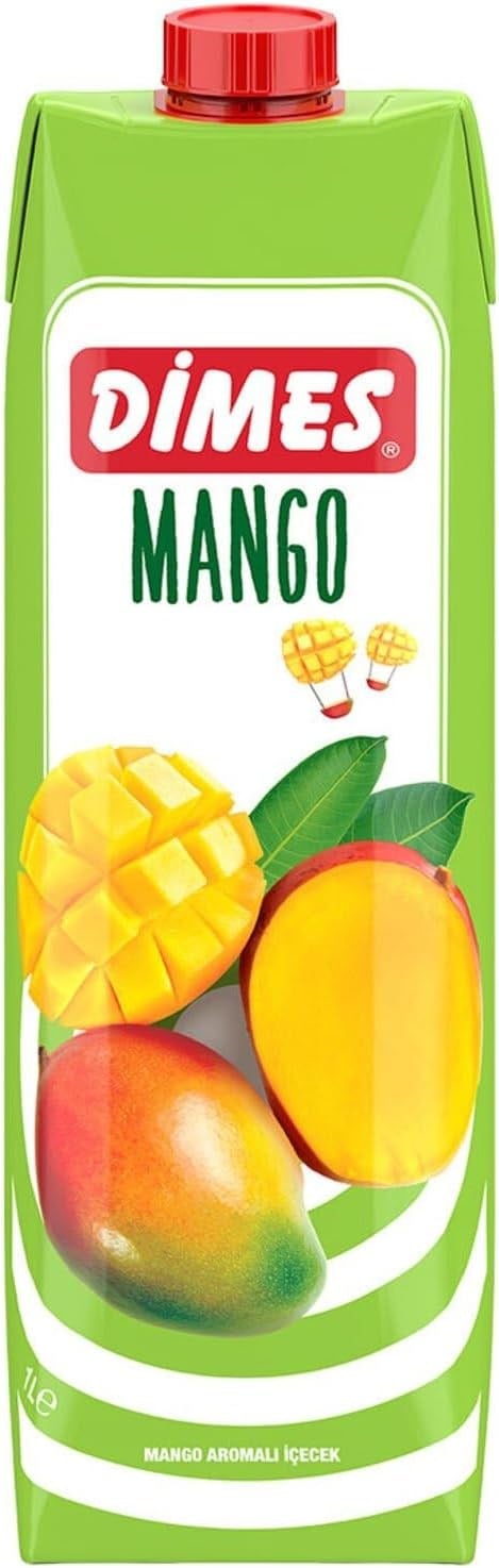 Dimes Mango İçeceği%0-%10 Kutu 1000 ml