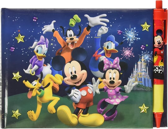 Disney 85231 Mickey ve Arkadaşları Kalemli Deluxe İmza Kitabı
