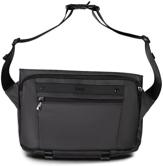 Divoom Pixoo Slingbag-V Omuz Çantası, LED Özelleştirilebilir Animasyon Ekranı ve Uygulama Kontrolü, Siyah, Tek Boyut, Siyah/beyaz, One Size, Gündelik