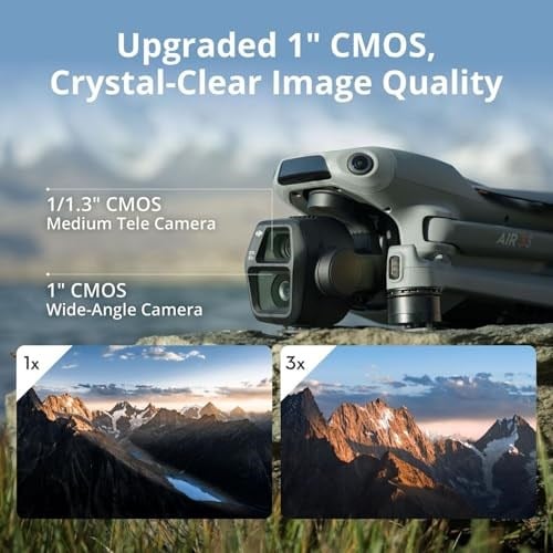 DJI Air 3S Fly More Combo RC 2 Kumandalı Drone