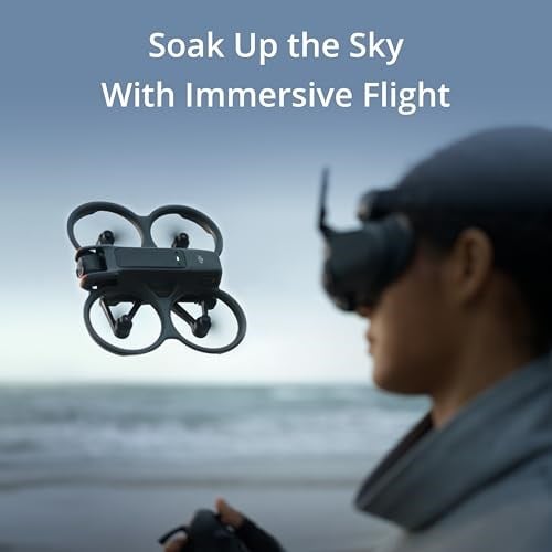 DJI AVATA 2 FLY SMART COMBO (THREE BATTERIES) | Gözlük N3 ve RC Motion 3, Sürükleyici Uçuş Deneyimi, Dahili Pervane Koruması, Kolay Çevirme/Rulo içerir