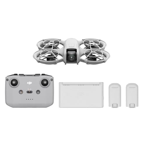 DJI Neo Fly More Combo - 4K 30 fps 3840x2880 vidoe kalites, 12 MP fotoğraf çözünürlük, 18 DK uçuş süresi, Renk Beyaz