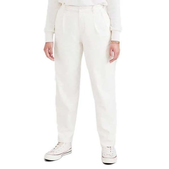 Dockers High Waist Pleated Original Khaki Tapered Pantolon Klasik Pantolon Kadın