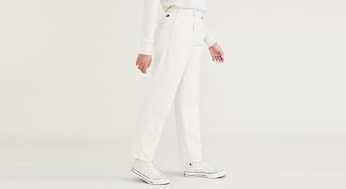 Dockers High Waist Pleated Original Khaki Tapered Pantolon Klasik Pantolon Kadın