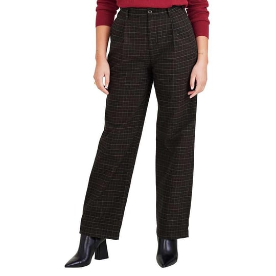 Dockers Original Pleated High Wide Pantolon Klasik Pantolon Kadın