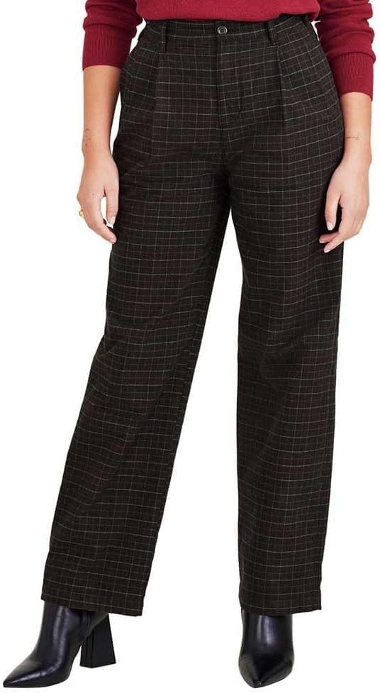 Dockers Original Pleated High Wide Pantolon Klasik Pantolon Kadın