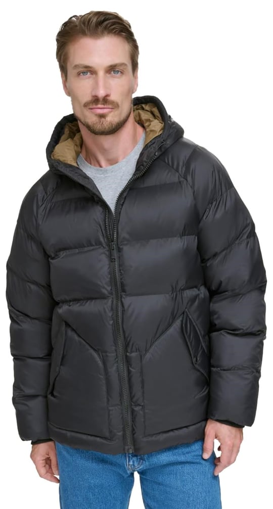Dockers Recycled Nylon Puffer Parka Parka Erkek