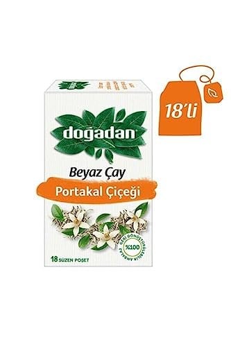 Dogadan Beyaz Çay Portakal Çiçeği 34 G 18 Li