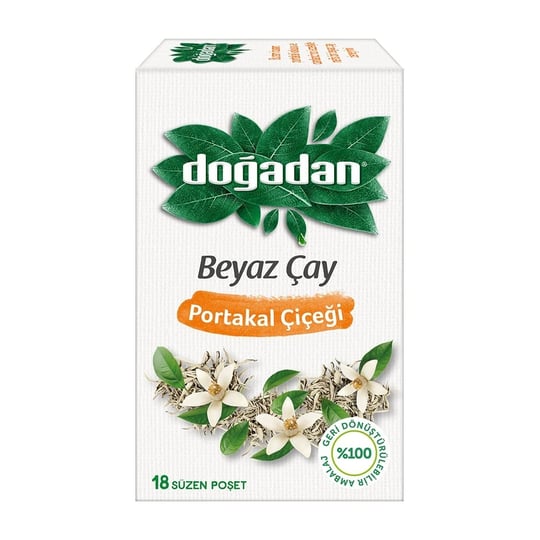 Dogadan Beyaz Çay Portakal Çiçeği 34 G 20Li