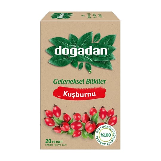 Doğadan Bitki Çayı Kuşburnu (20li)