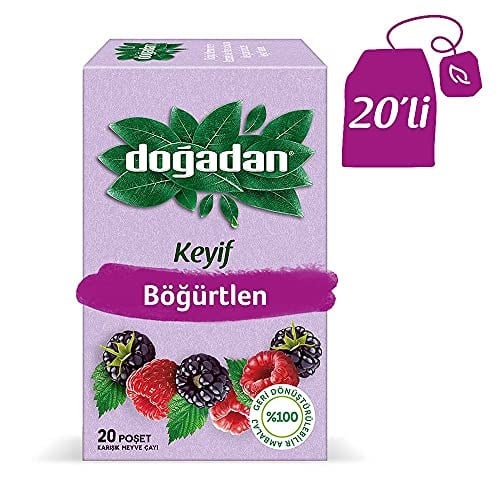 Doğadan Meyve Çayı Böğürtlen (20li)