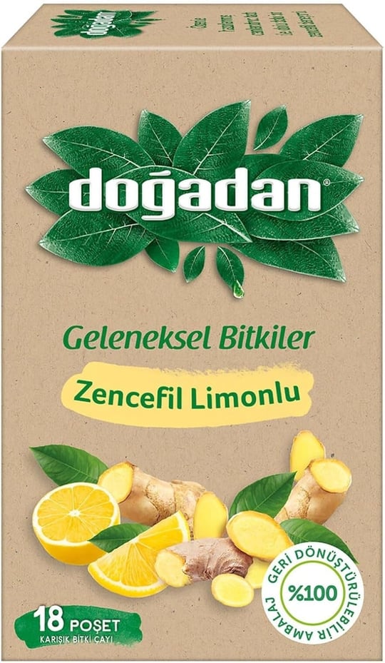 Doğadan Zencefil Limonlu (18li)