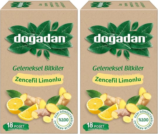 Doğadan Zencefil Limonlu (18li)