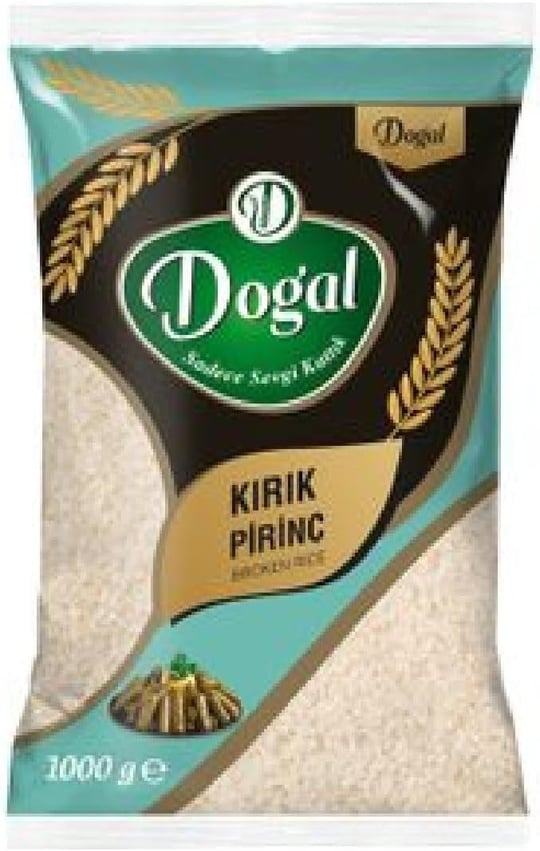 Doğal Bakliyat Kırık Pirinç 1 kg
