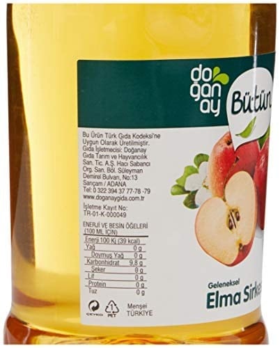 Doğanay Bütün Pet 1000 Ml Elma Sirke