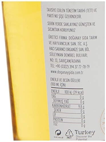 Doğanay Elma Sirkesi 500 ml Pet Şişe
