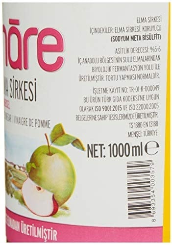 Doğanay Nare Elma Sirkesi, 1 Lt