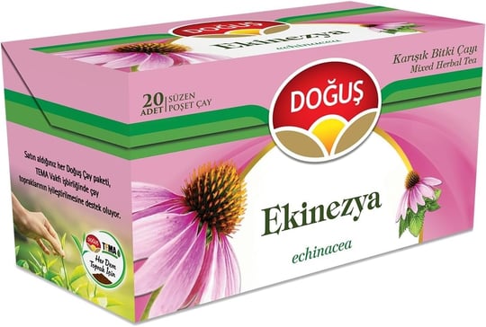 Doğuş ÇAY Ekinezya Bitki Süzen Poşet 1.75 Gr x 20 Adet