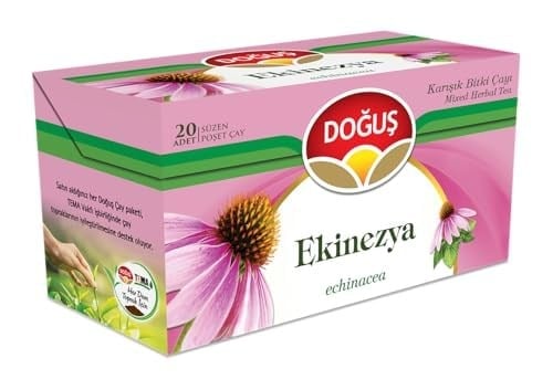 Doğuş ÇAY Ekinezya Bitki Süzen Poşet 1.75 Gr x 20 Adet