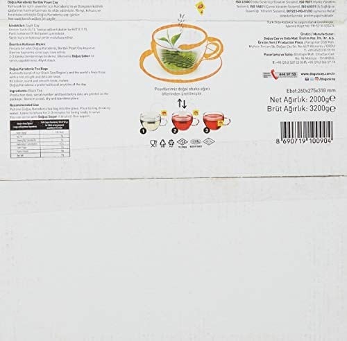 Doğuş Karadeniz Süzen Poşet Çay 1000x2 gr