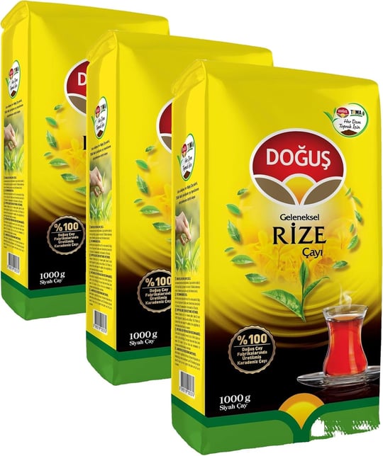 Doğuş Rize Sarı Çay 1000 gr