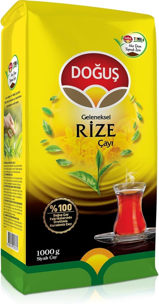 Doğuş Rize Sarı Çay 1000 gr
