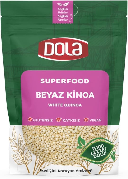 Dola Beyaz Kinoa Glutensiz 400 Gr.