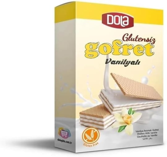 Dola Glutensiz Vanilyalı Gofret 100 gr