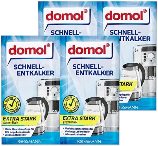 Domol Kettle Kahve Makinesi Kireç Çözücü Toz 2li Paket (2 Adet)