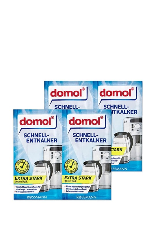 Domol Kettle Kahve Makinesi Kireç Çözücü Toz 2li Paket (2 Adet)