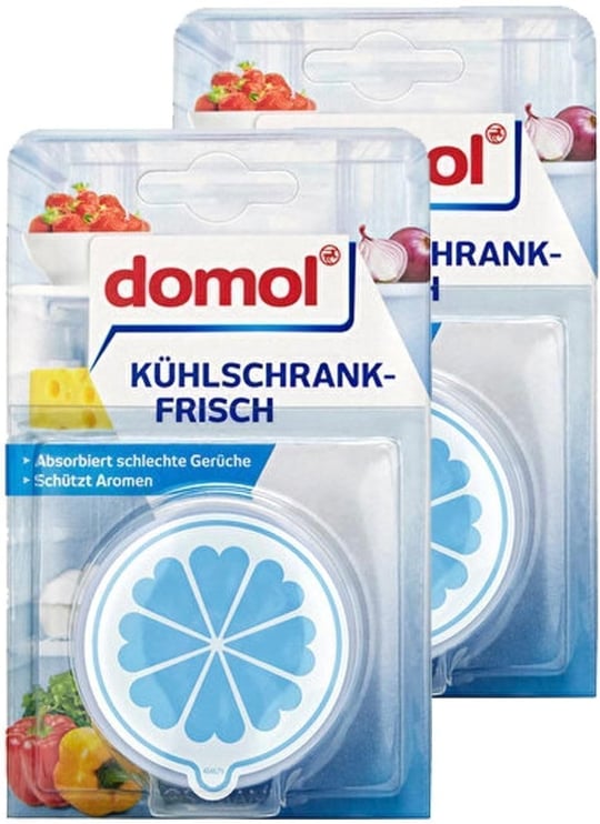 DOMOL Kokusuz Buzdolabı Deodorantı Kartuş Ve Karbon Filtre 40 Gr (2 Adet)
