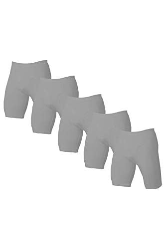 Dono Lycra Uzun Erkek Boxer Külot 1150-5 Lİ Paket Gri X-Large
